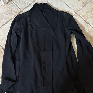 Lululemon Black knit Jacket Sz 4